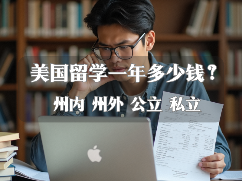 美國留學一年多少錢