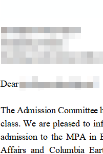 哥大 | 211學子，GPA 3.68，如何贏得哥倫比亞大學公共管理offer？